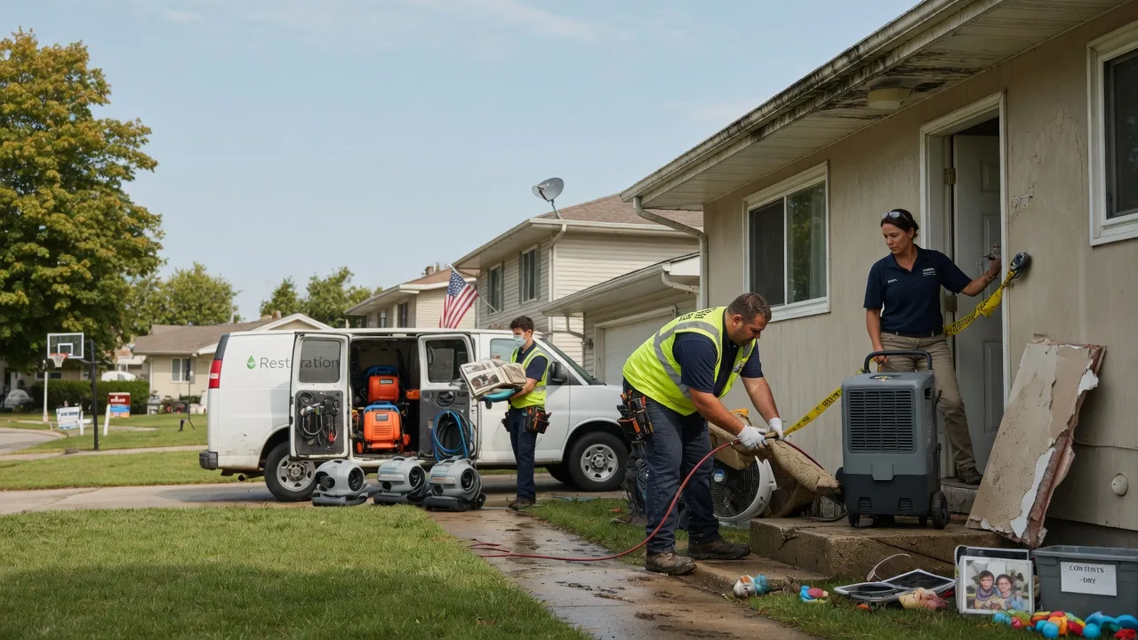 Water Damage Restoration in Lennon, MI near me